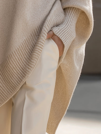 Paisley | Oversized Poncho Sweater