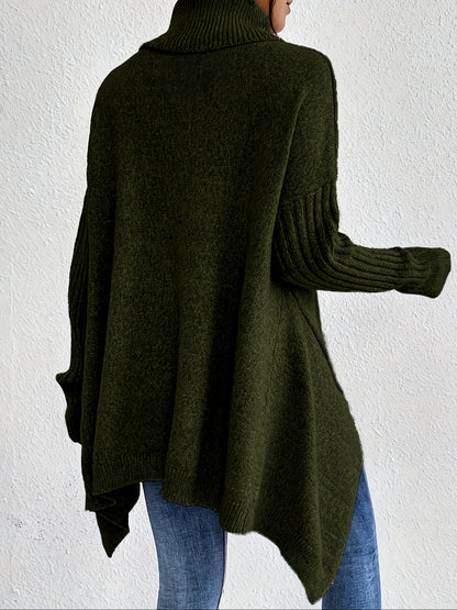 Jodi – Turtleneck Oversized Casual Sweater