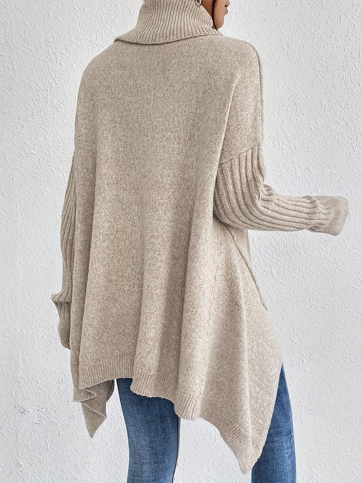Jodi – Turtleneck Oversized Casual Sweater