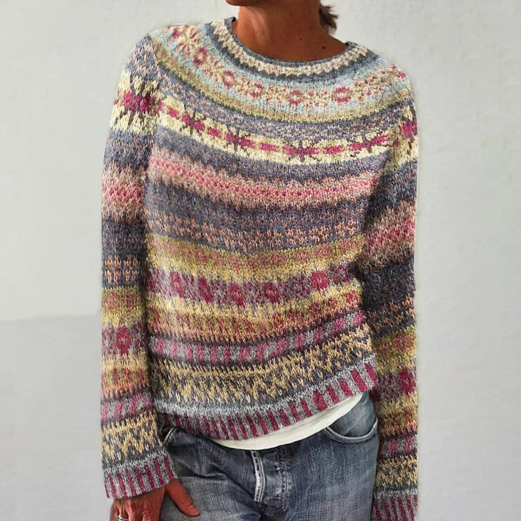 Vera – Fair Isle Knit Sweater