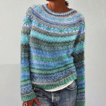 Betty – Striped Knit Sweater