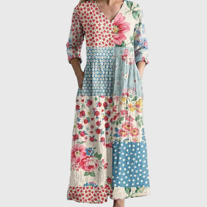 Rosemary | Graceful Flowing Maxi Dress