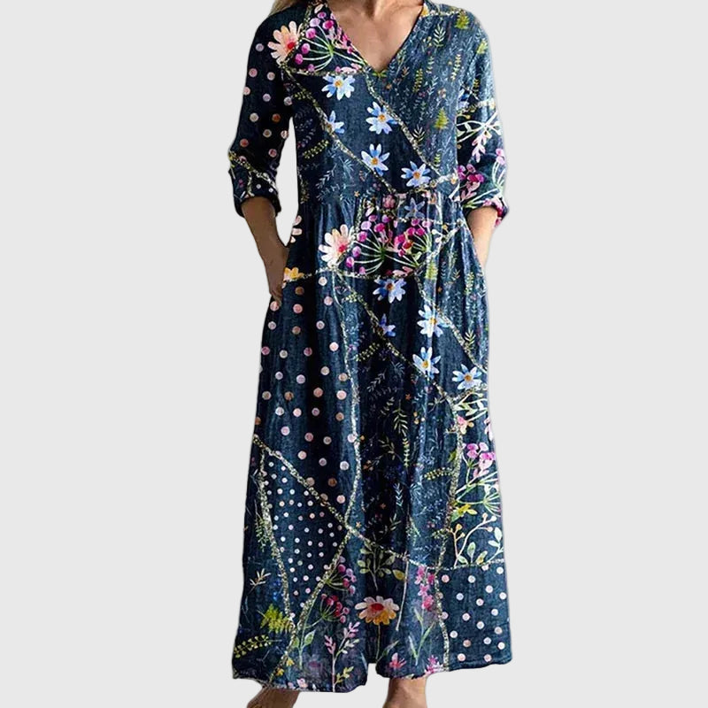 Rosemary | Graceful Flowing Maxi Dress