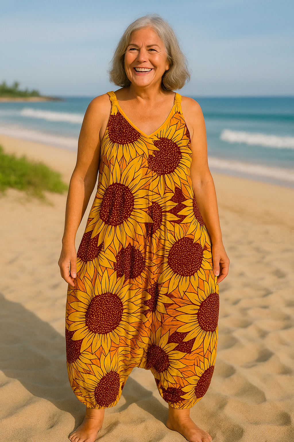 Reva | Printed Harem Jumpsuit