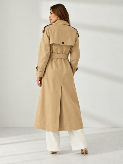 Irene – Classic Double-Breasted Trench Coat