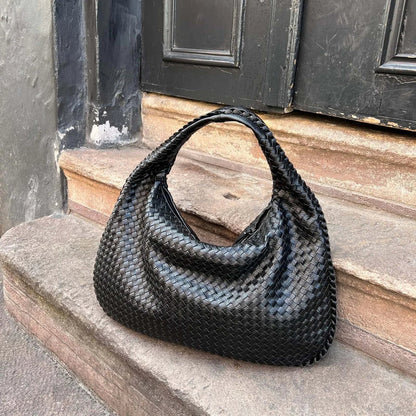 Allison – Woven Oversized Shoulder Handbag
