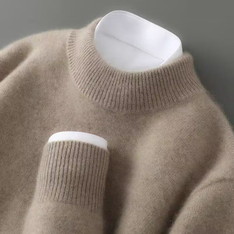 Dorene – Elegant Crew Neck Knit Sweater