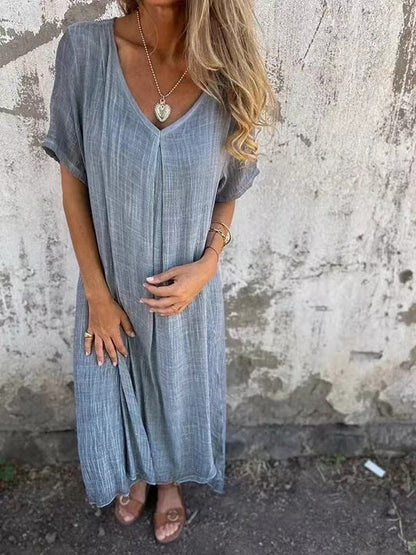 Marlowe | Loose V-Neck Dress