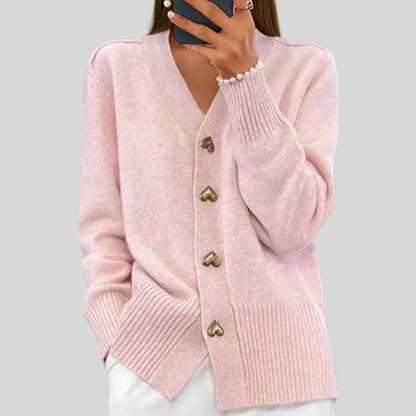 Dana – Button-Front Knit Cardigan