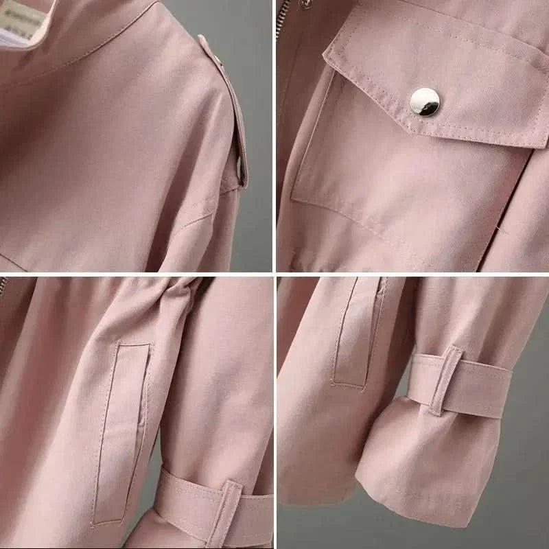 Shelley – Cinched Waist Utility Jacket
