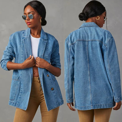 Marjorie | Denim Blazer