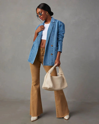 Marjorie | Denim Blazer