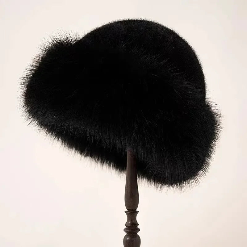 Sheila – Plush Faux Fur Winter Hat