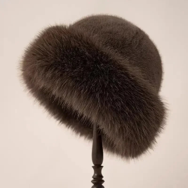 Sheila – Plush Faux Fur Winter Hat