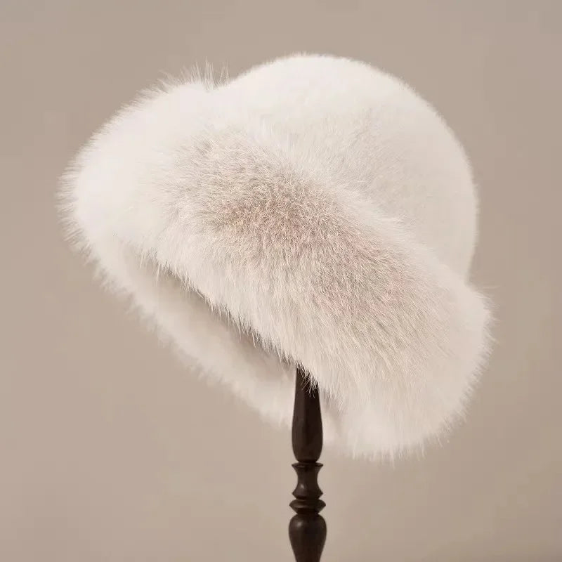 Sheila – Plush Faux Fur Winter Hat