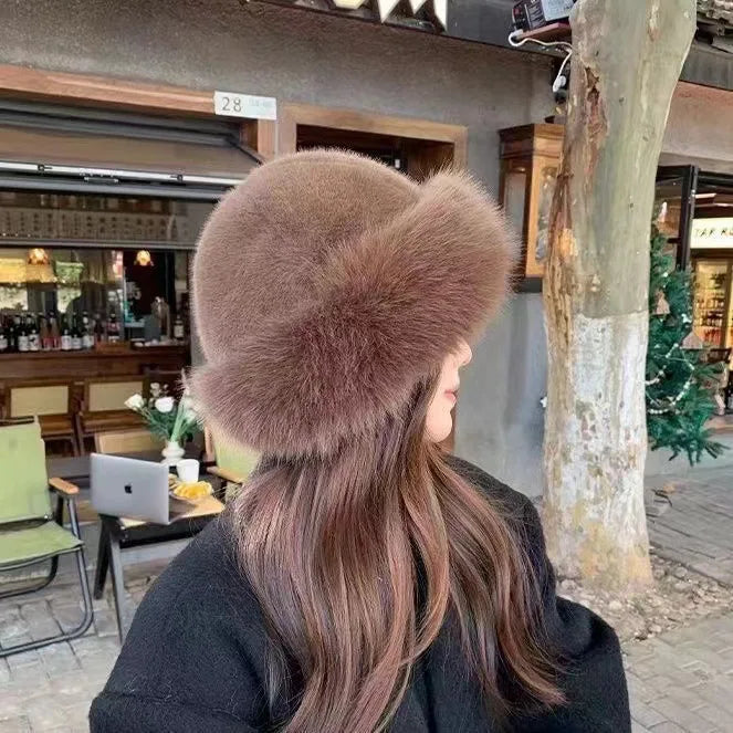 Sheila – Plush Faux Fur Winter Hat