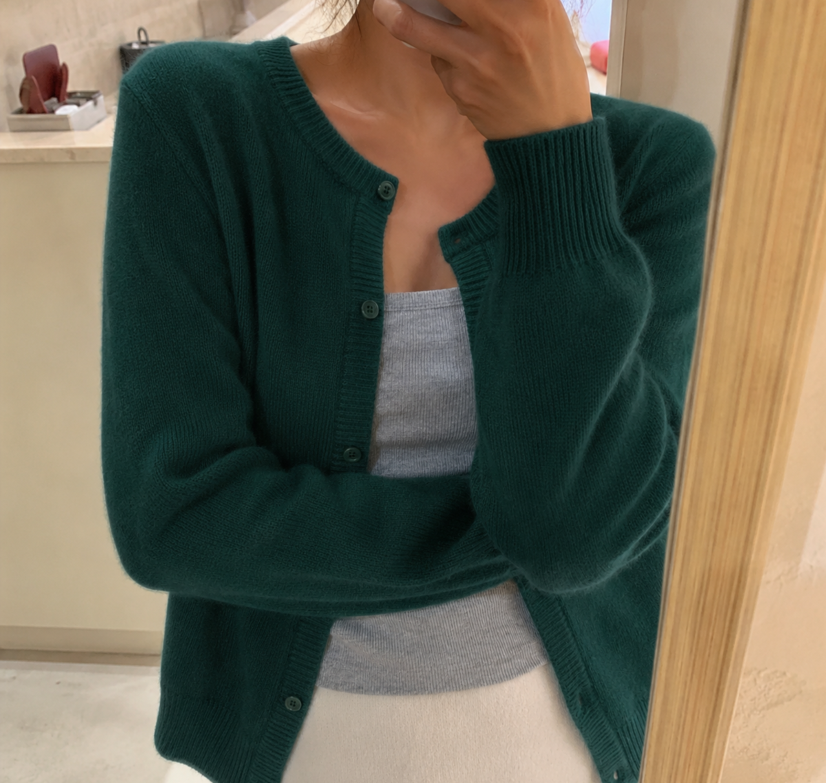 Rosemary – Soft Knit Button-Front Cardigan