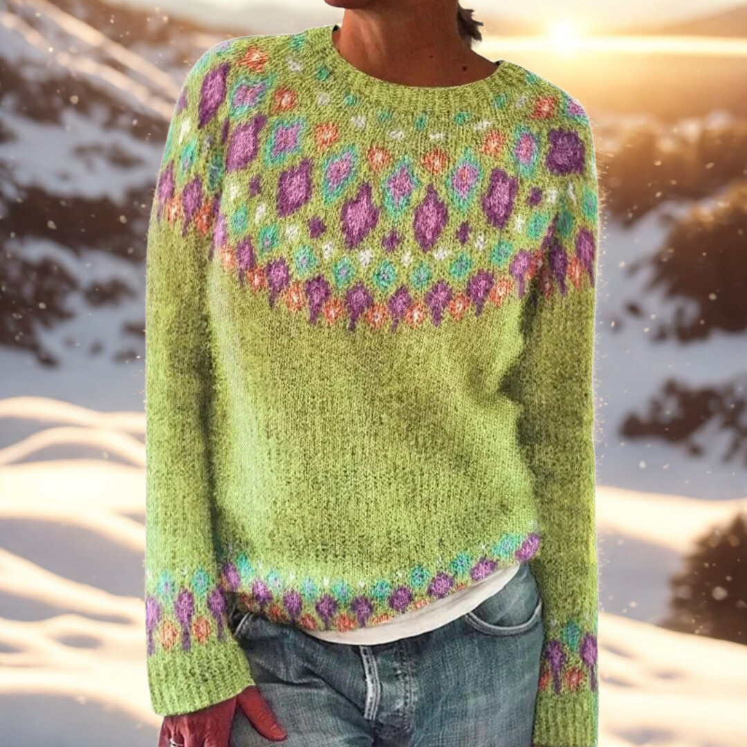 Nola – Fair Isle Knit Sweater