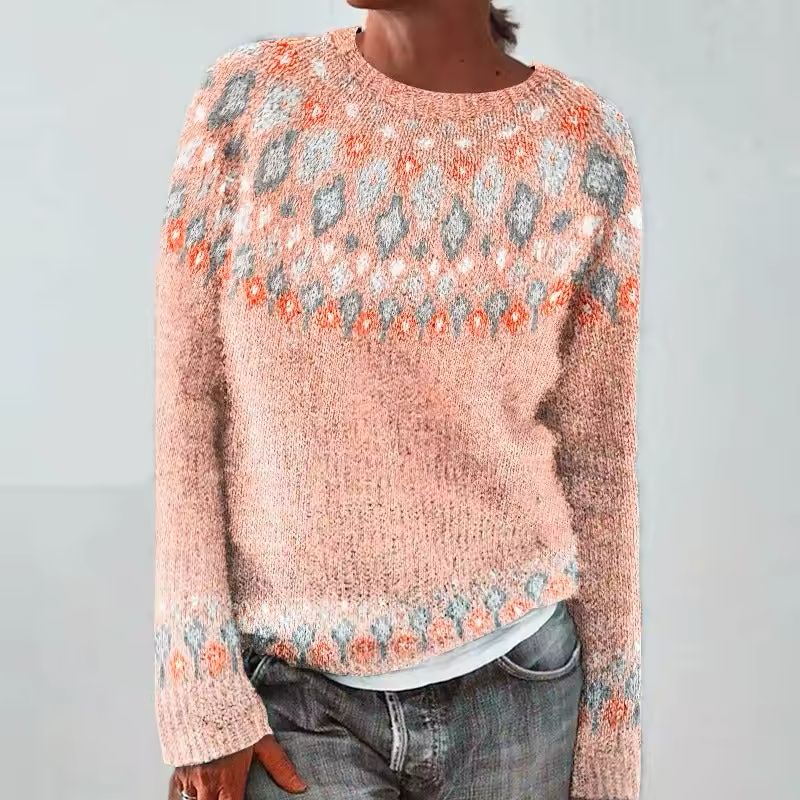 Delilah – Fair Isle Knit Sweater