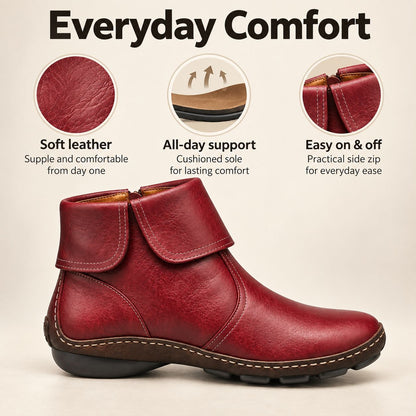 Carol – Ankle Boots with Easy Side Zip