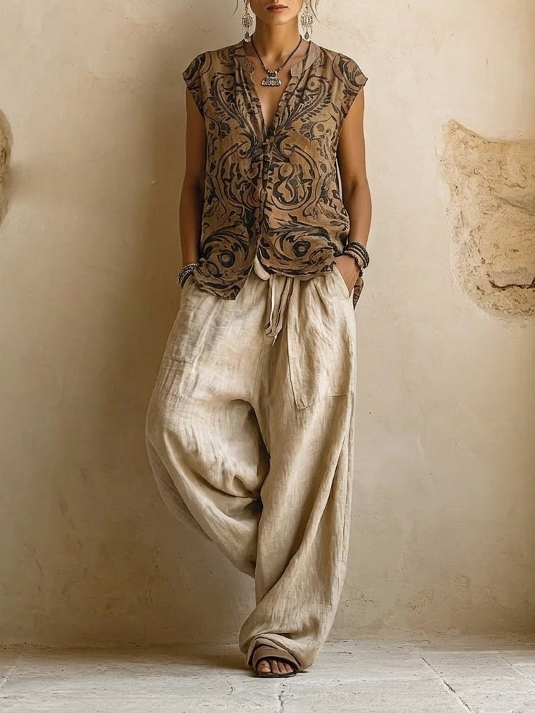Millicent – Relaxed Boho Three-Piece Set