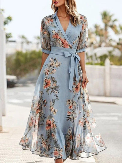 Suniya | V-Neck Midi Dress