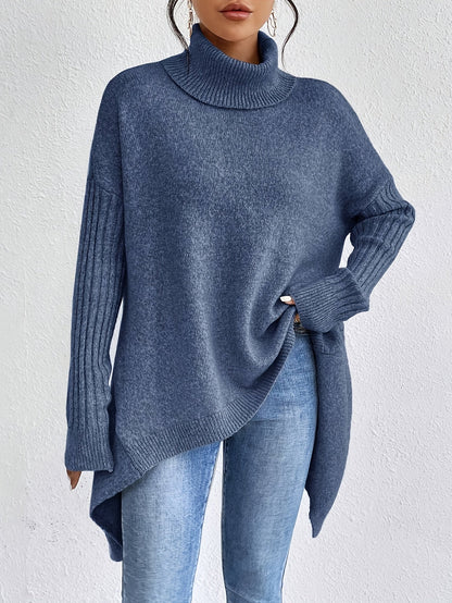 Jodi – Turtleneck Oversized Casual Sweater