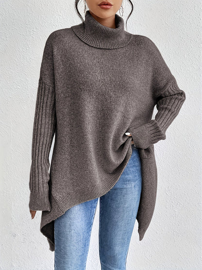 Jodi – Turtleneck Oversized Casual Sweater