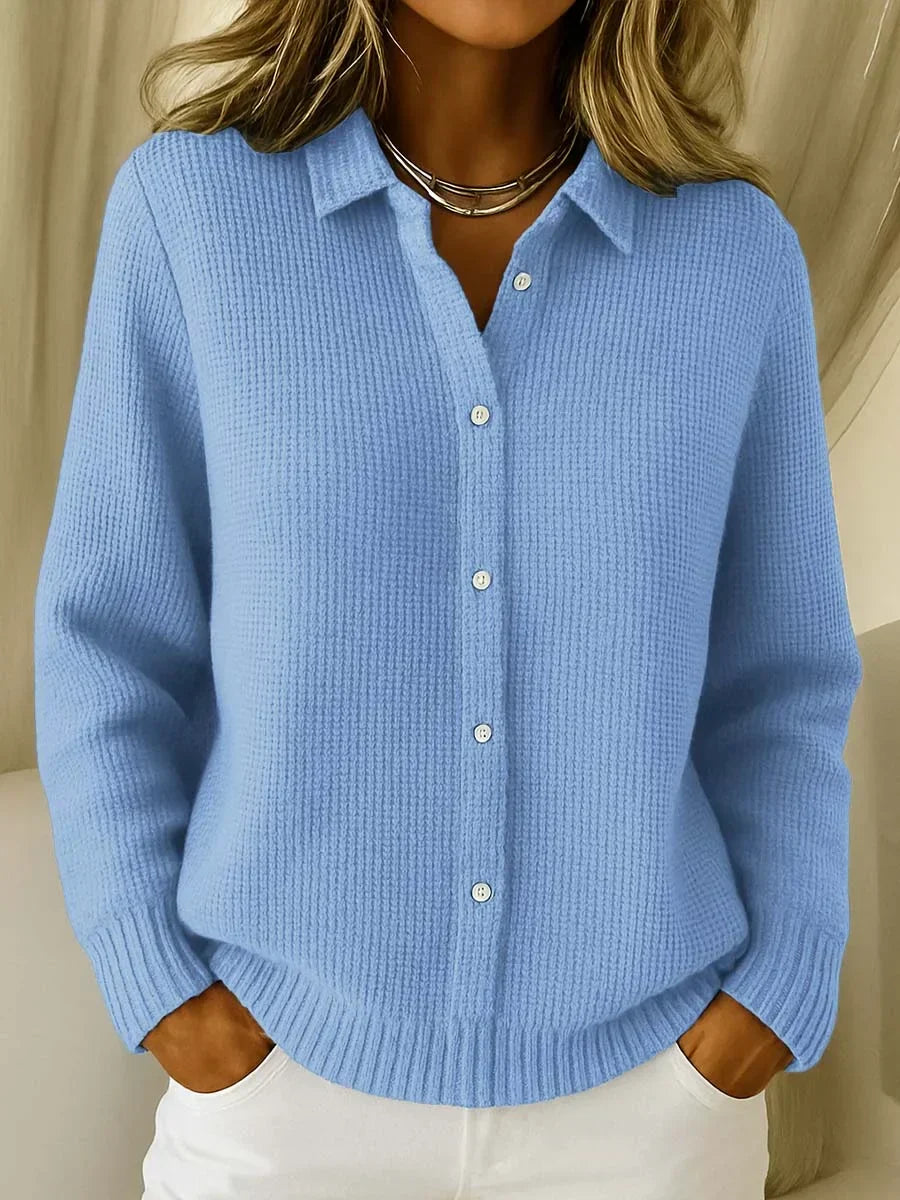 Tracey – Button-Front Knit Cardigan