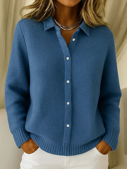 Tracey – Button-Front Knit Cardigan