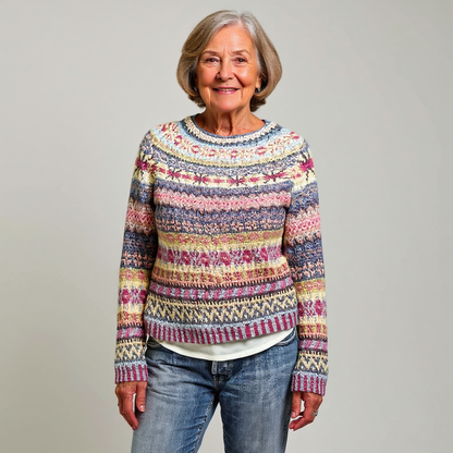 Vera – Fair Isle Knit Sweater