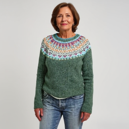 Doris – Fair Isle Knit Sweater
