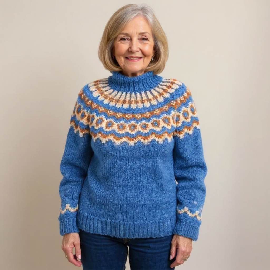 Juanita – Fair Isle Knit Sweater