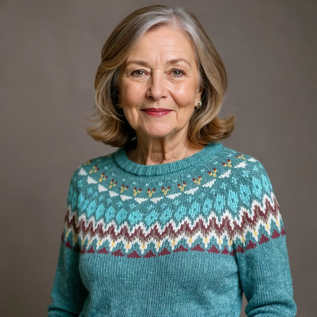 Margaret – Nordic Knit Fairisle Sweater