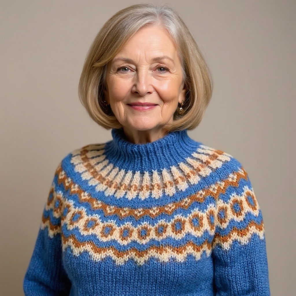 Juanita – Fair Isle Knit Sweater