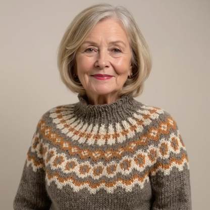 Juanita – Fair Isle Knit Sweater