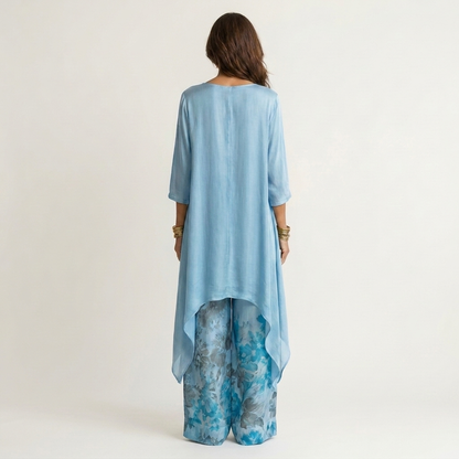 Constance – Asymmetric Tunic and Wide-Leg Set