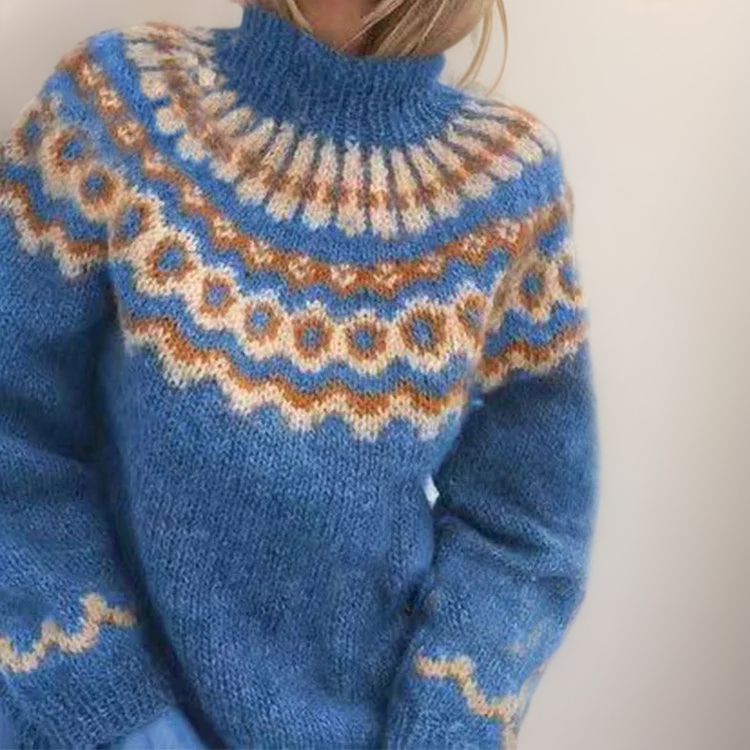 Juanita – Fair Isle Knit Sweater