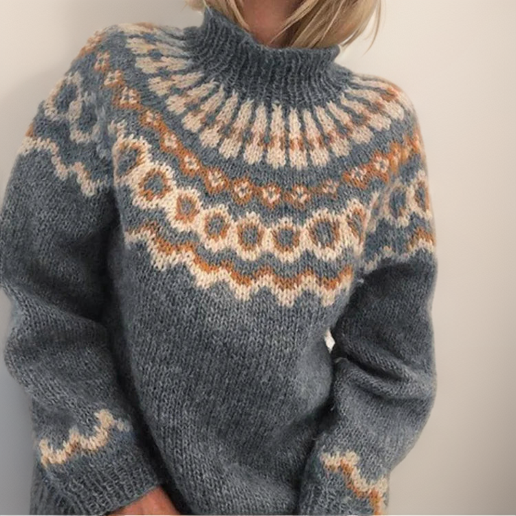 Juanita – Fair Isle Knit Sweater
