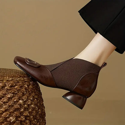 Idelle – Orthopedic Ankle Boots with Cushioned Support