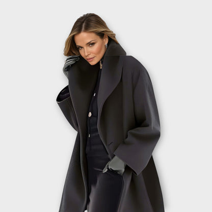 Crystal – Oversized Lapel Coat