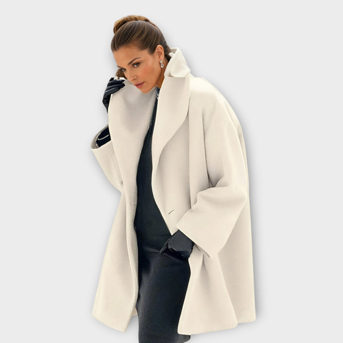 Crystal – Oversized Lapel Coat