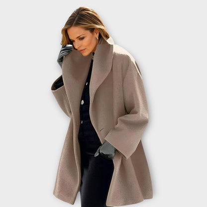 Crystal – Oversized Lapel Coat