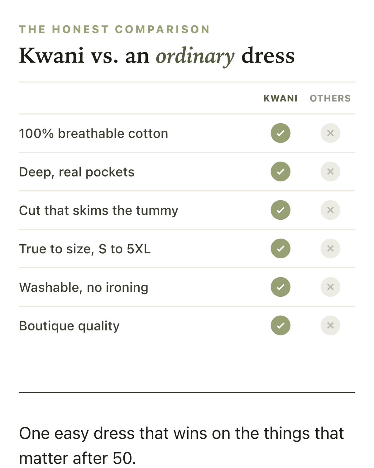 Kwani – Easy Casual Pocket Midi Dress