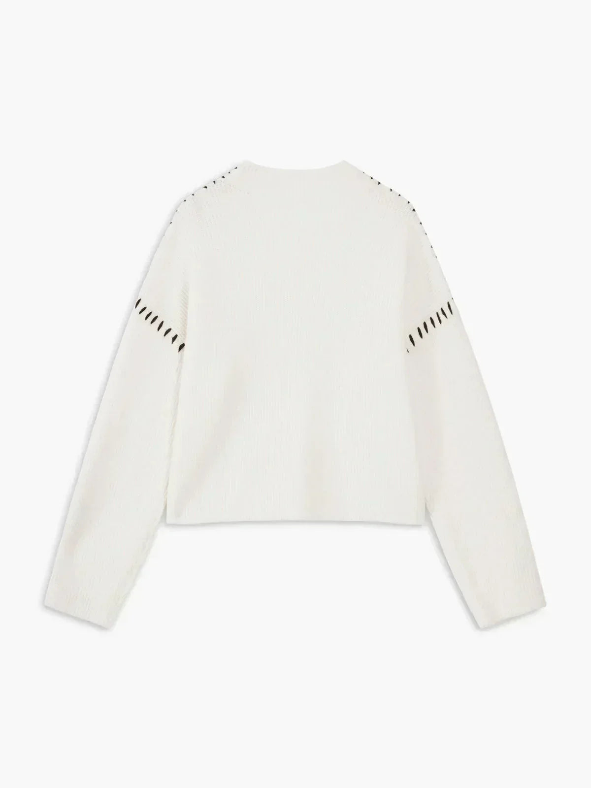 Jolene – Oversized Whipstitch Detail Sweater