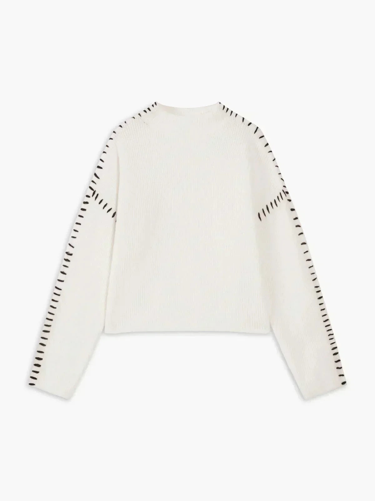 Jolene – Oversized Whipstitch Detail Sweater