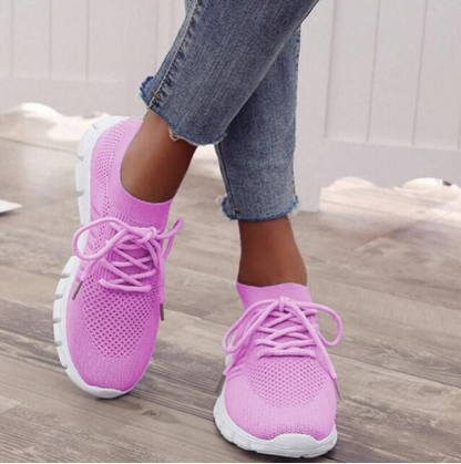 Yolanda – Lightweight Lace-Up Orthopedic Sneakers