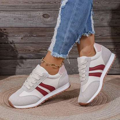 Christine – Retro Lace-Up Everyday Sneakers